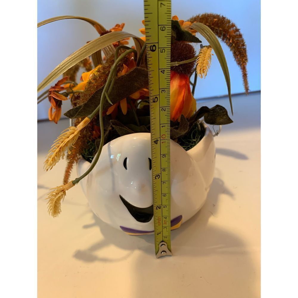 Halloween Ghost Planter, Candy Dish - Picture 5 of 7
